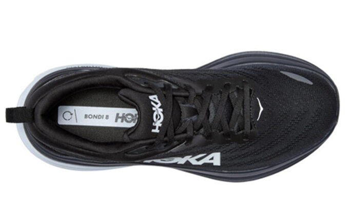 (WMNS) Bondi 8 D Ancho ‘Blanco y Negro’