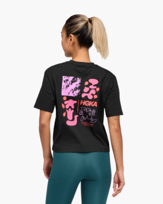 Camiseta de manga corta Hoka Collage