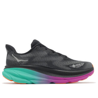Clifton 9 Gore-Tex ‘Negro Eléctrico Aqua’