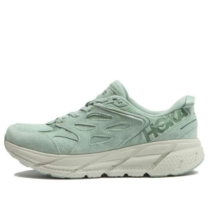 Clifton L Suede ‘Verde Humo’