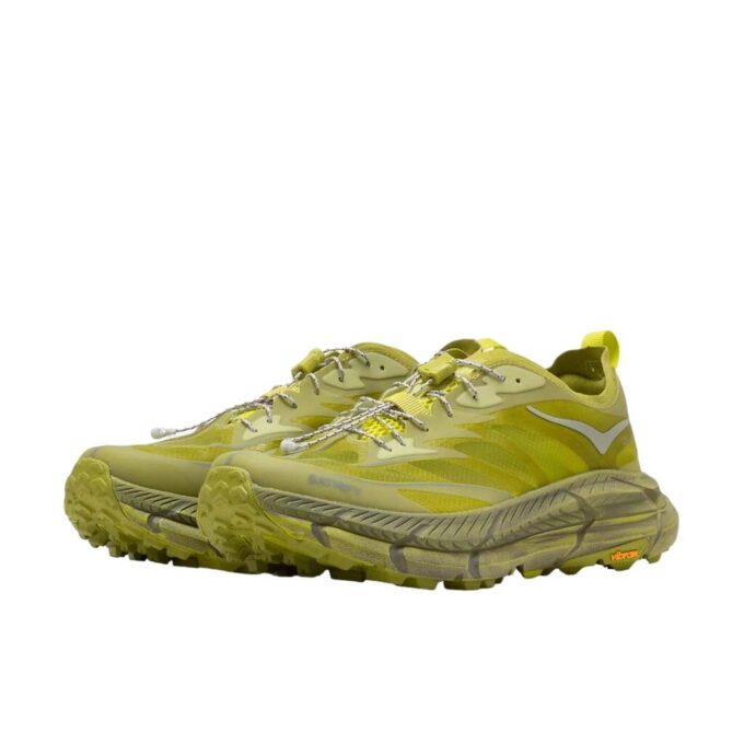 HOKA x Satisfy Mafate Speed  4 Lite ‘Sulfur’