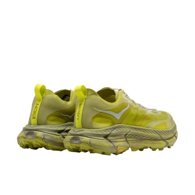 HOKA x Satisfy Mafate Speed  4 Lite ‘Sulfur’