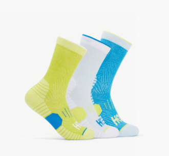 Paquete de 3 calcetines Crew Run