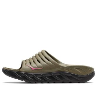 Sandalias HOKA x Bodega Ora Recovery ‘Martini Olive Jet Black’