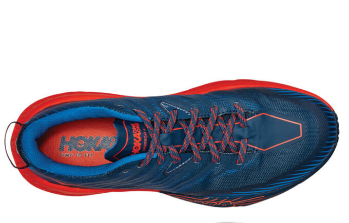 Speedgoat 4 ‘Majolica Azul Mandarina Rojo’