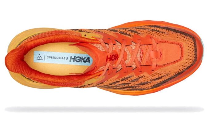 Speedgoat 5 ‘Picadura de frailecillo, color ámbar amarillo’