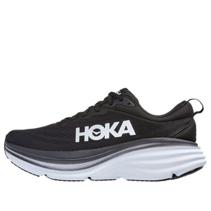 (WMNS) Bondi 8 D Ancho ‘Blanco y Negro’