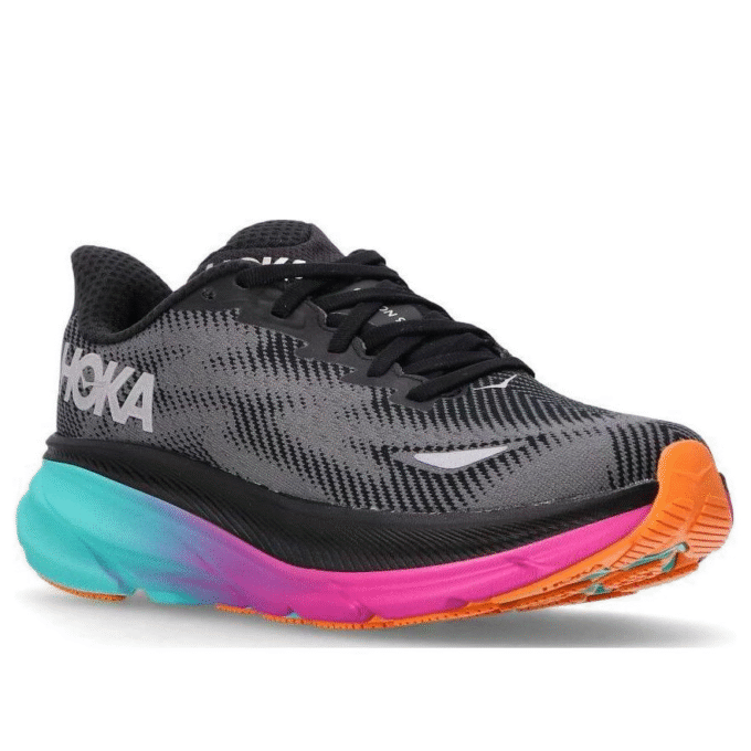 (WMNS) Clifton 9 Gore-Tex ‘Negro Eléctrico Aqua’ (WMNS) Clifton 9 Gore-Tex ‘Negro Eléctrico Aqua’