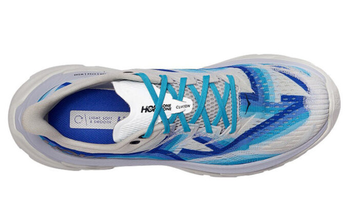 (WMNS) Clifton Edge Geometric ‘Blanco Azul Deslumbrante’