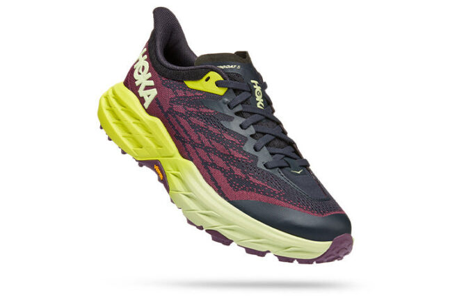 (WMNS) Speedgoat 5 ‘Blue Graphite Evening Primrose’