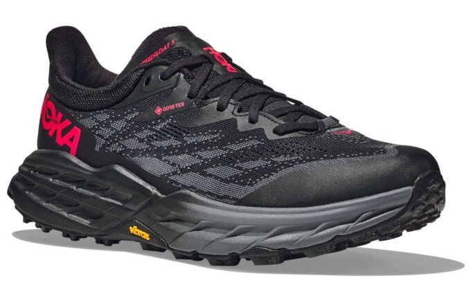 (WMNS) Speedgoat 5 GORE-TEX ‘Negro Rojo’